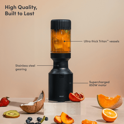 LuxePressKitchen Mighty 850 Plus Personal Blender 850W, 26oz, BPA-Free