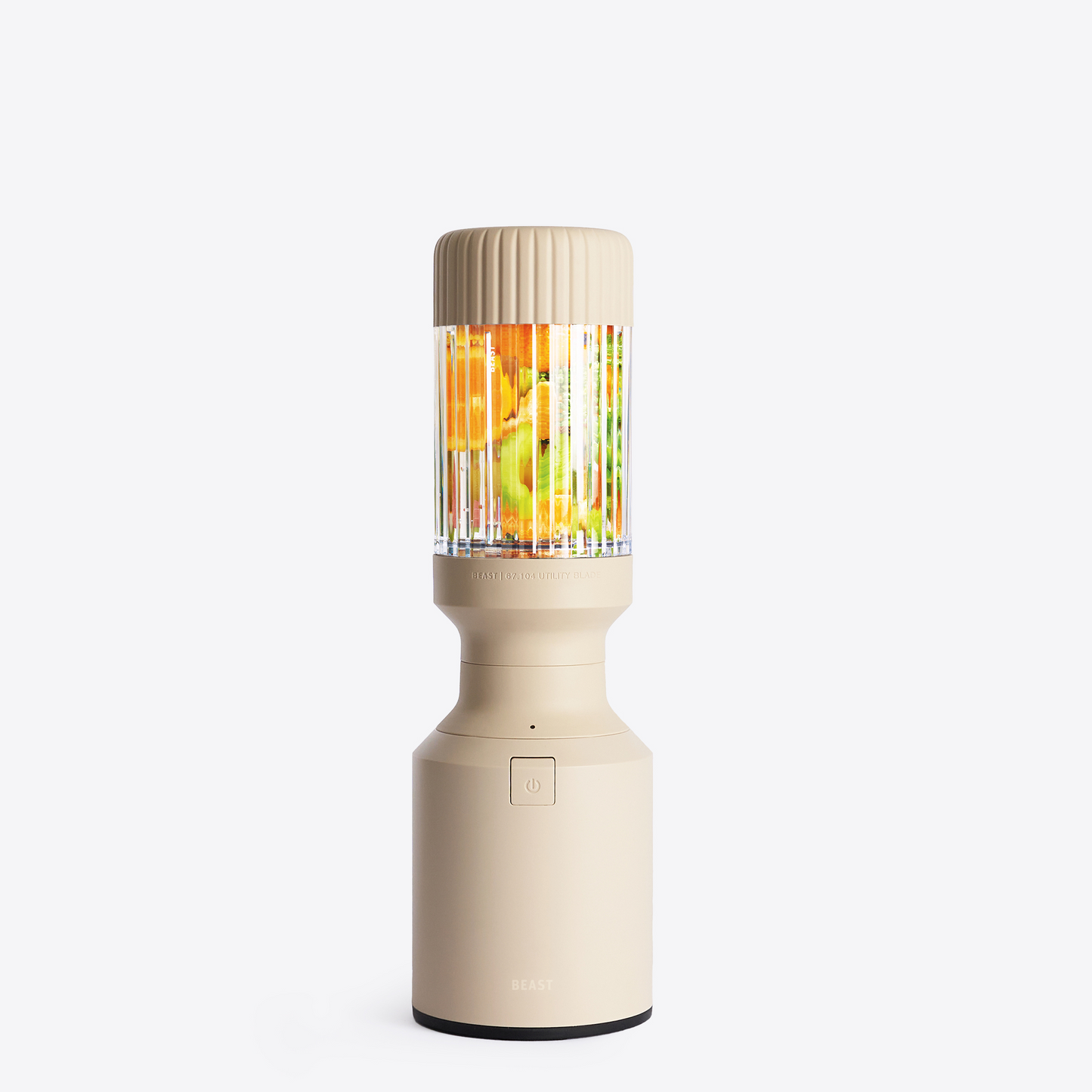 LuxePressKitchen Mini 600 Blender Compact Personal Blender with 600W Motor, 640mL Vessel, Straw Cap System