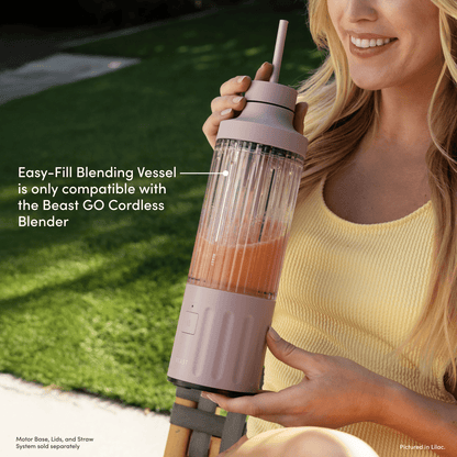 Easy-Fill 670mL Blending Vessel Compatible with GO Cordless Blender