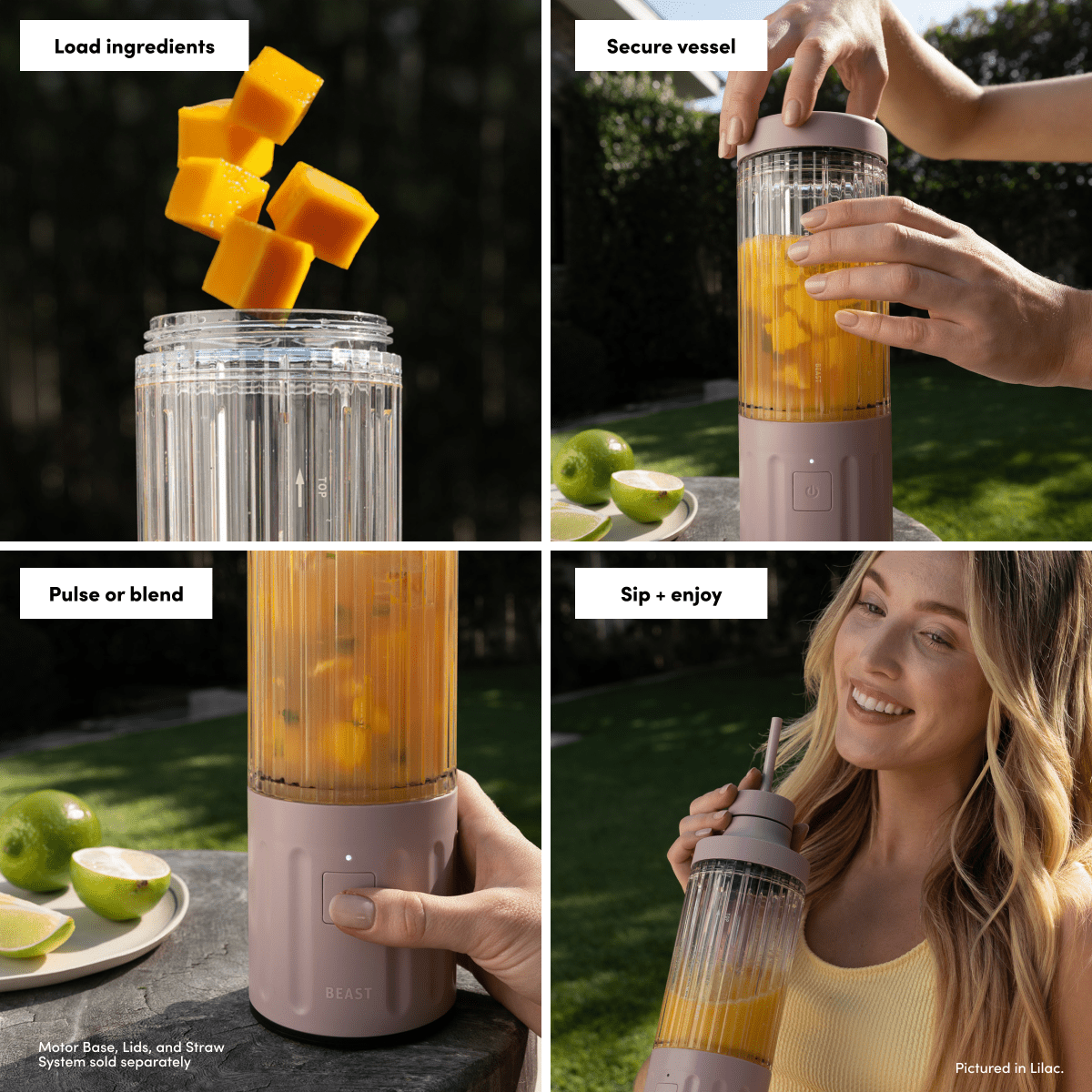Easy-Fill 670mL Blending Vessel Compatible with GO Cordless Blender