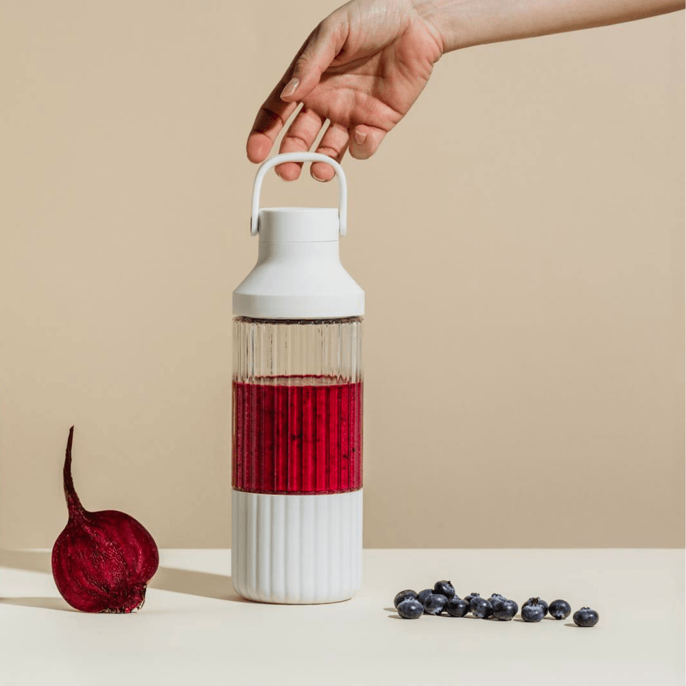 LuxePressKitchen Glass Hydration Bottle 750mL