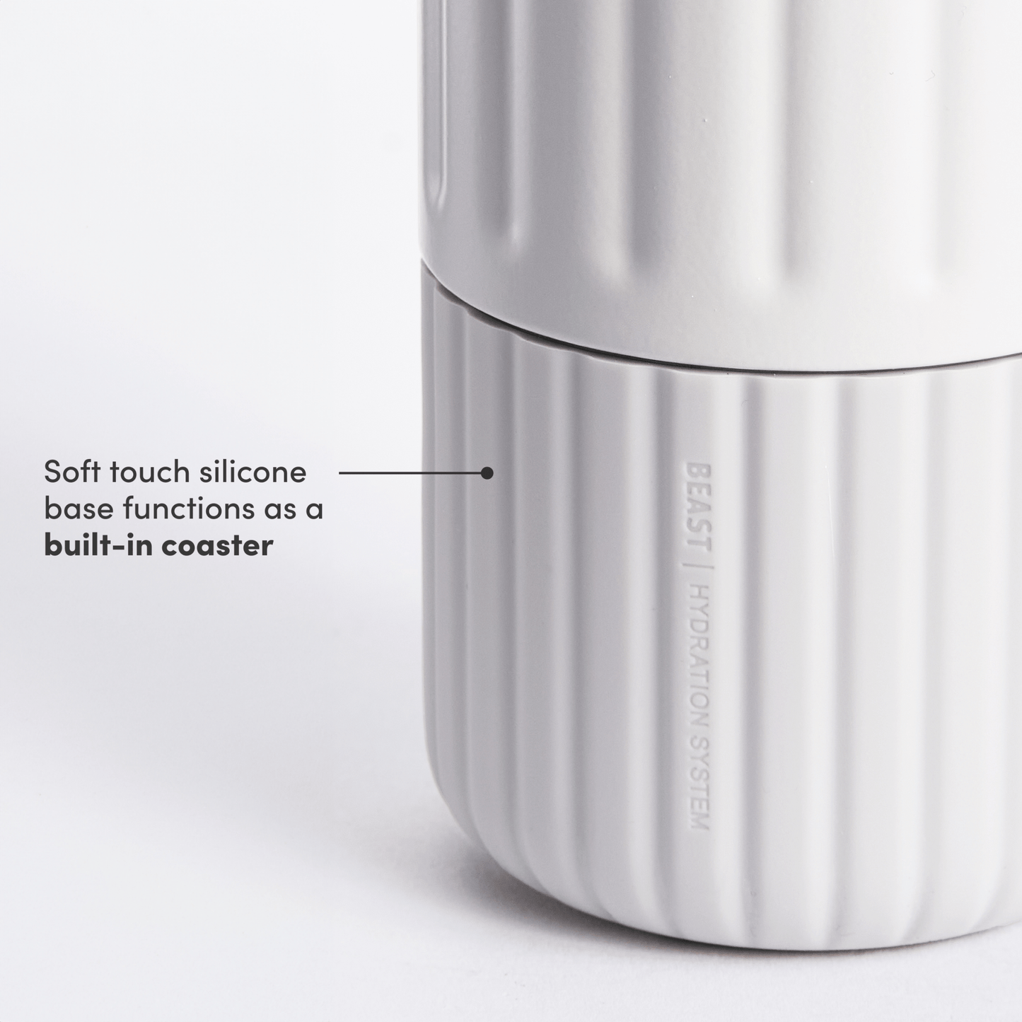 LuxePressKitchen Dual Cap Stainless Steel Hydration Bottle 22 oz Insulated Water Bottle