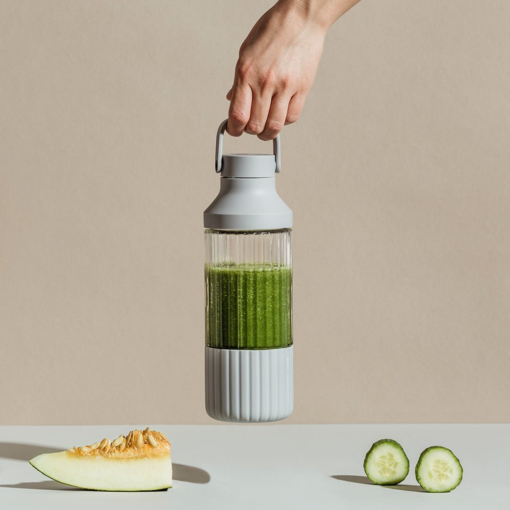 LuxePressKitchen Glass Hydration Bottle 750mL