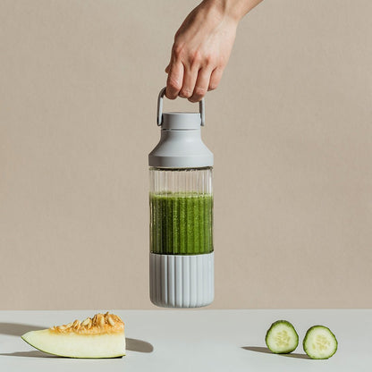 LuxePressKitchen Glass Hydration Bottle 750mL