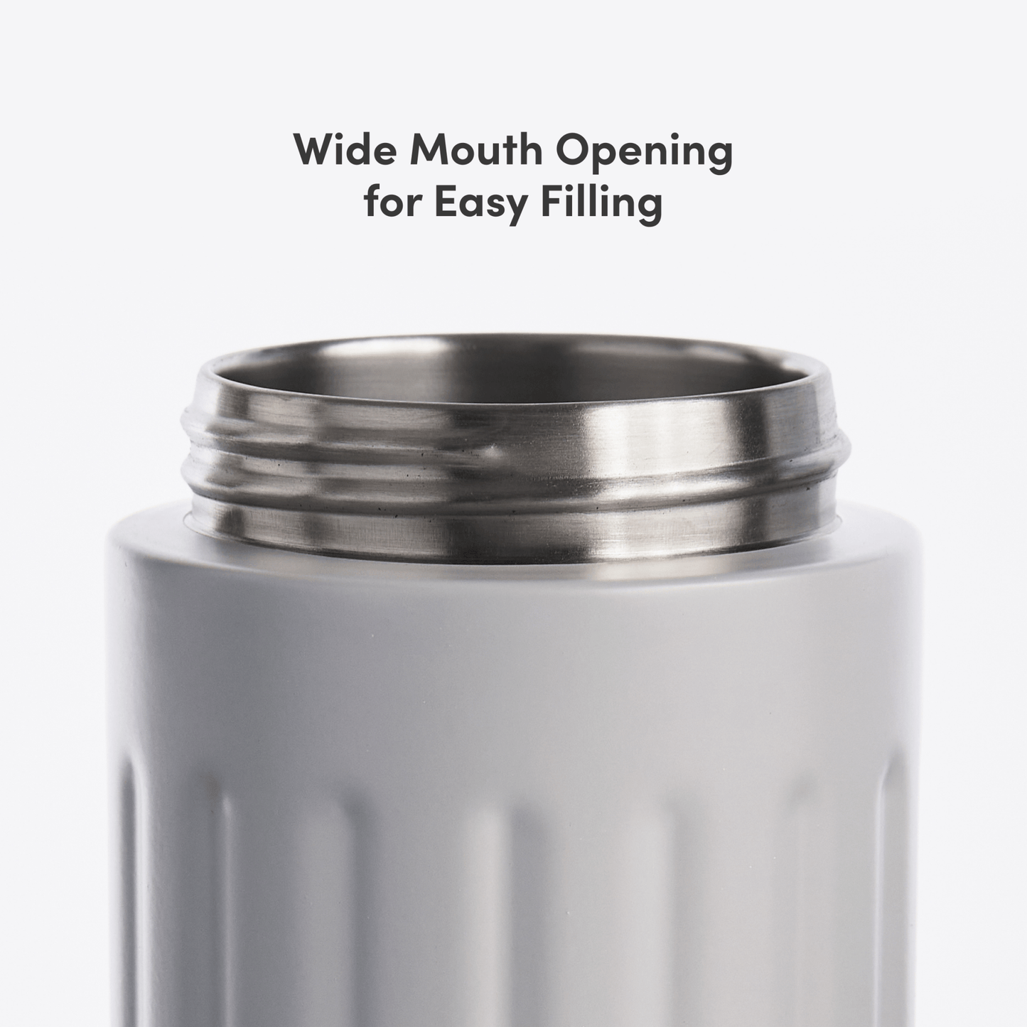 LuxePressKitchen Dual Cap Stainless Steel Hydration Bottle 22 oz Insulated Water Bottle