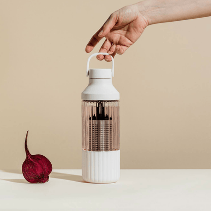 LuxePressKitchen Glass Hydration System – 750mL Infuser Water Bottle