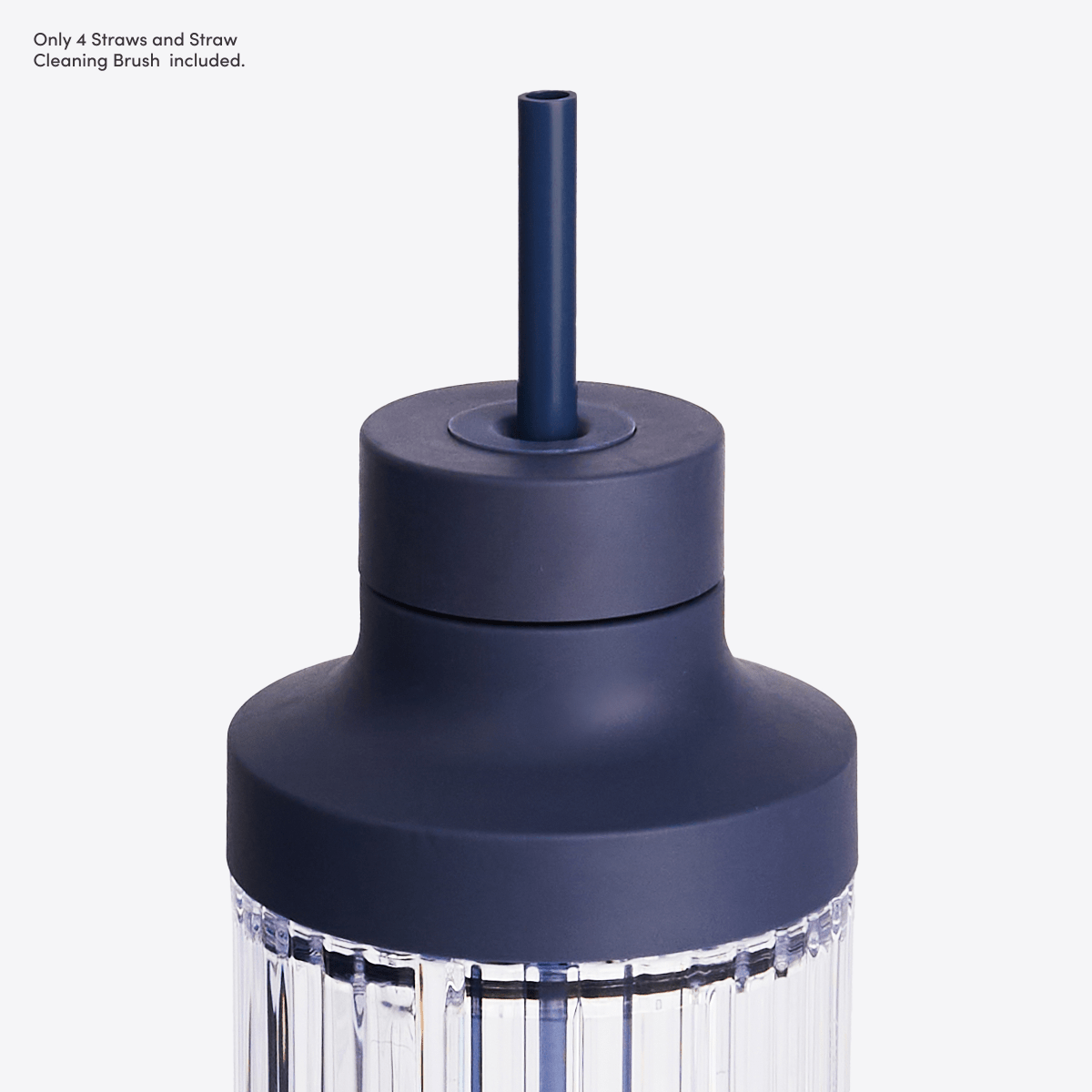 LuxePressKitchen Straw Kit (Medium) BPA-Free Reusable Straws for Blender Bottles