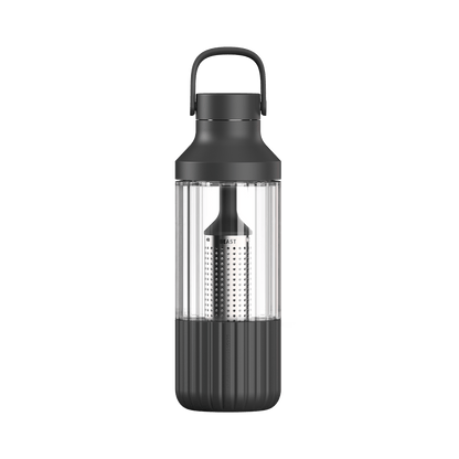 LuxePressKitchen Glass Hydration System – 750mL Infuser Water Bottle