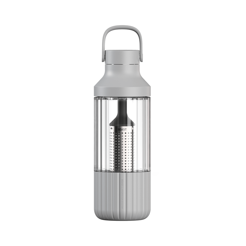 LuxePressKitchen Glass Hydration System – 750mL Infuser Water Bottle