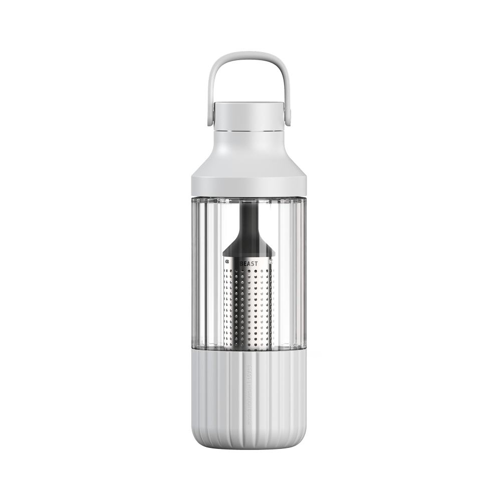 LuxePressKitchen Glass Hydration System – 750mL Infuser Water Bottle