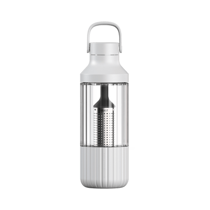 LuxePressKitchen Glass Hydration System – 750mL Infuser Water Bottle