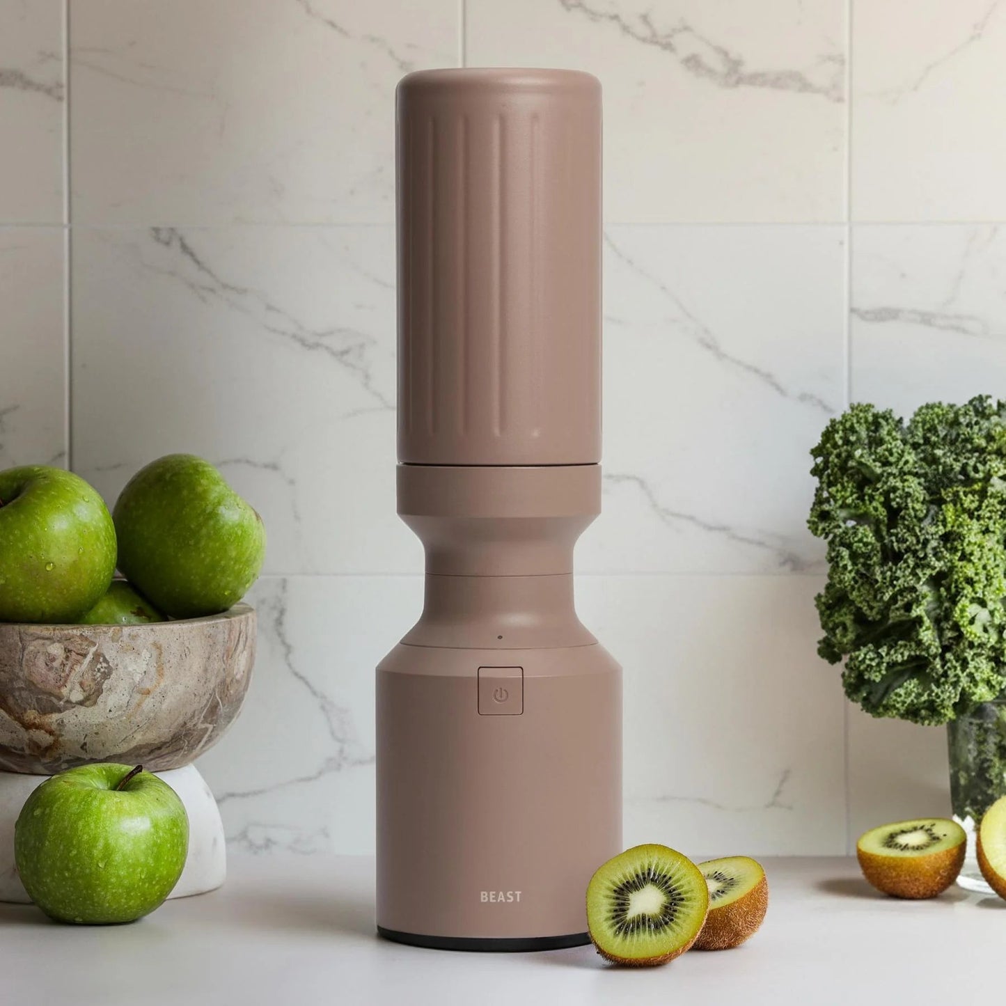 LuxePressKitchen Mighty 850 Stainless Steel Personal Blender, 850W, 700mL Stainless Steel Vessel, 2 Speeds
