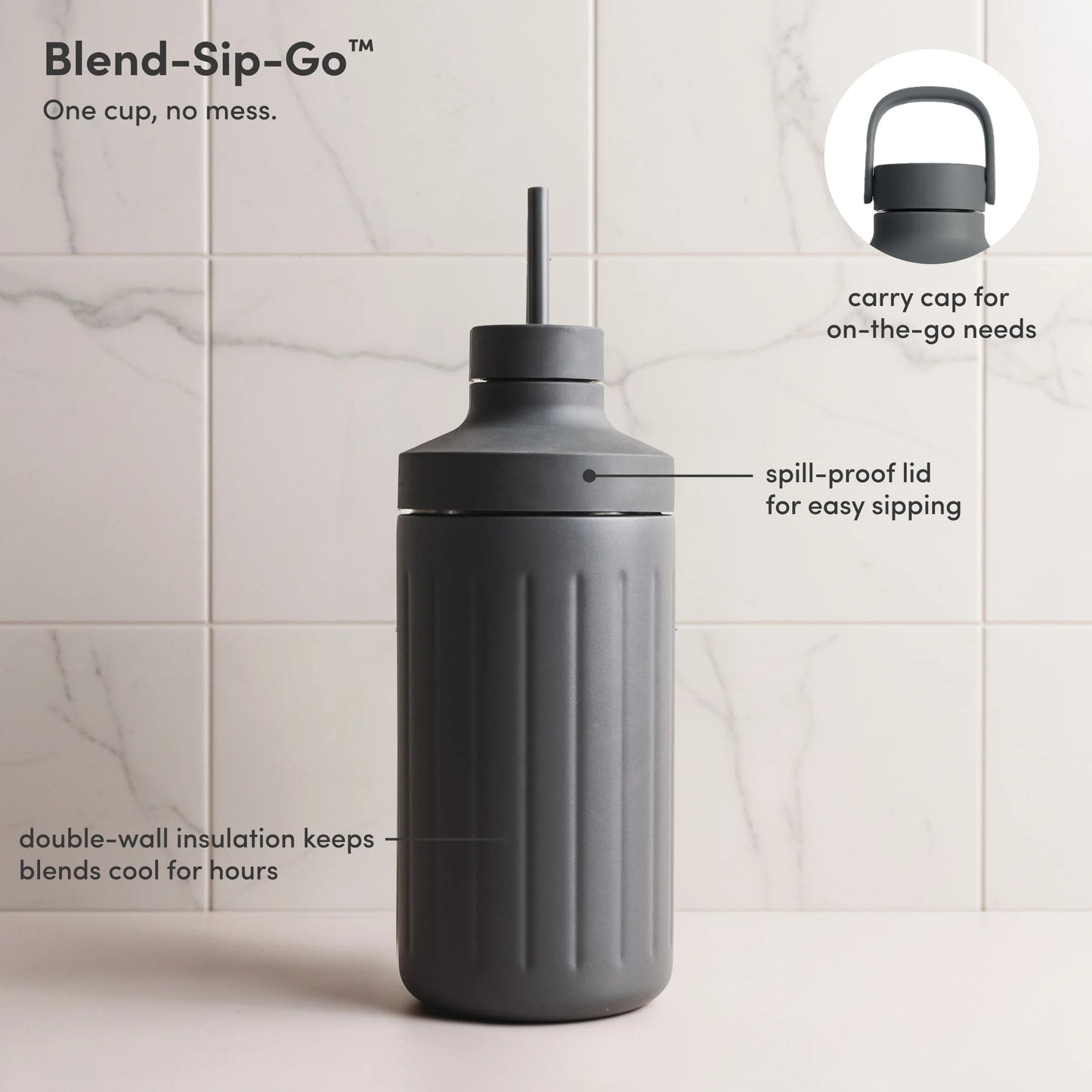 LuxePressKitchen Mega 1200 Stainless Steel Blender