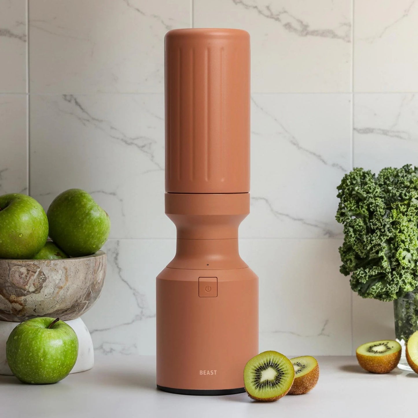 LuxePressKitchen Mighty 850 Stainless Steel Personal Blender, 850W, 700mL Stainless Steel Vessel, 2 Speeds