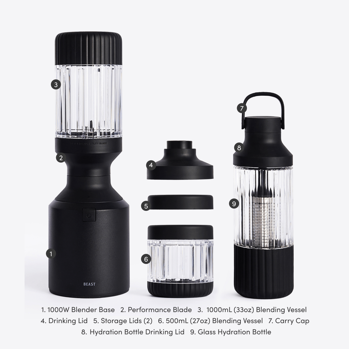 LuxePressKitchen Blender Plus Refurbished
