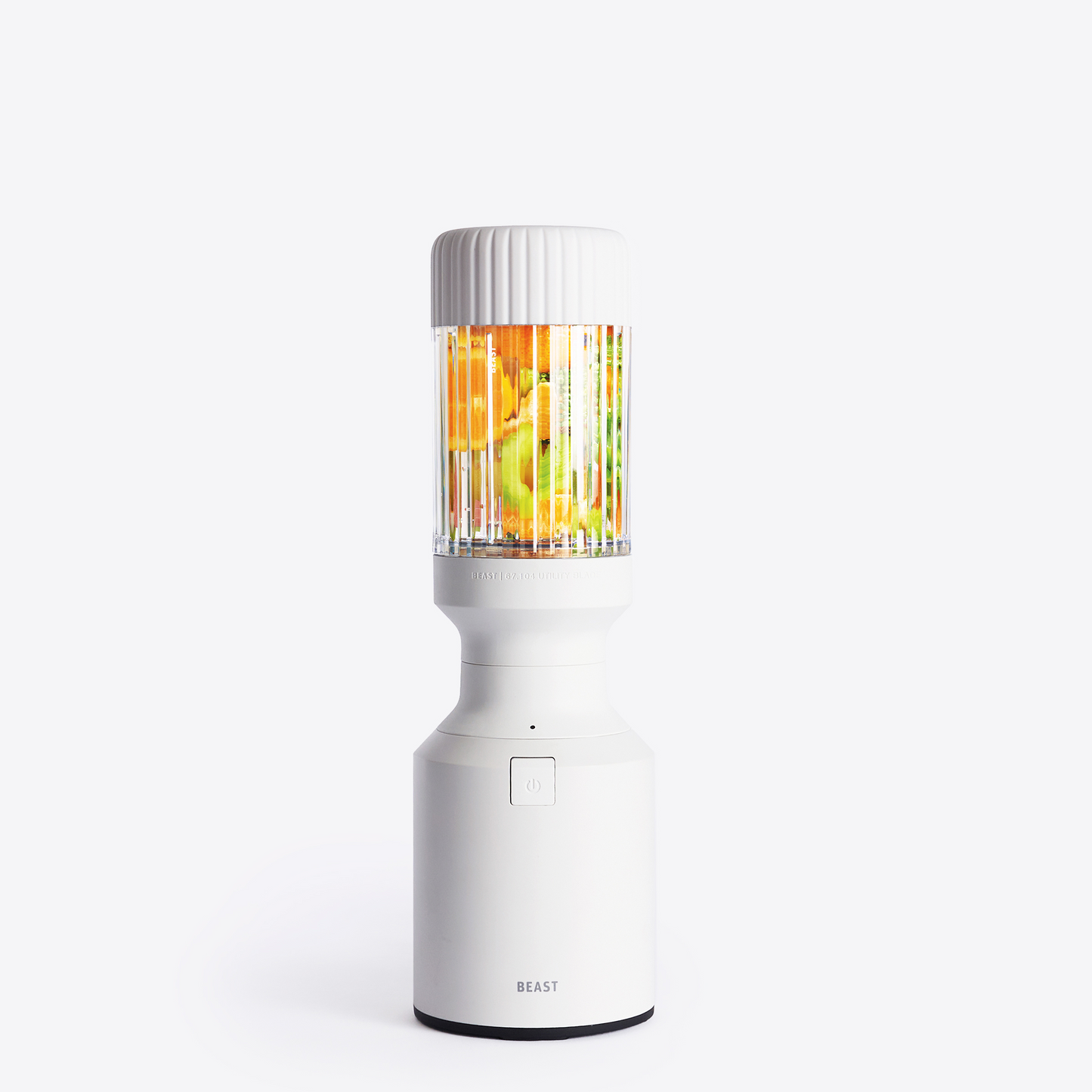 LuxePressKitchen Mini 600 Blender Compact Personal Blender with 600W Motor, 640mL Vessel, Straw Cap System