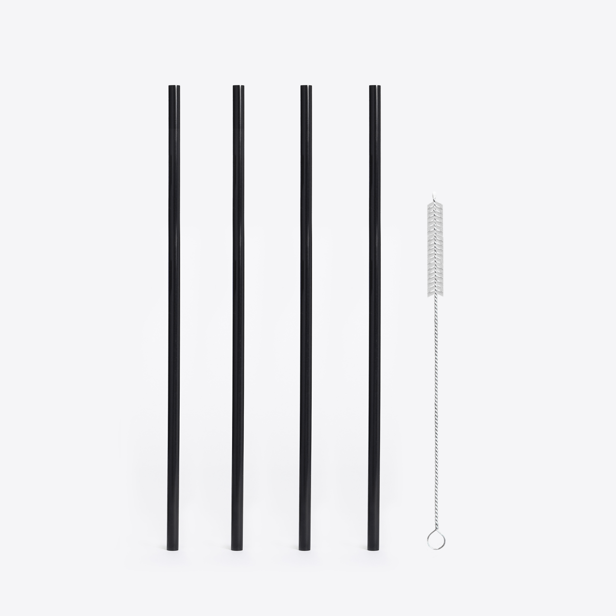LuxePressKitchen Straw Kit (Large) Reusable BPA-Free Straws with Cleaning Brush