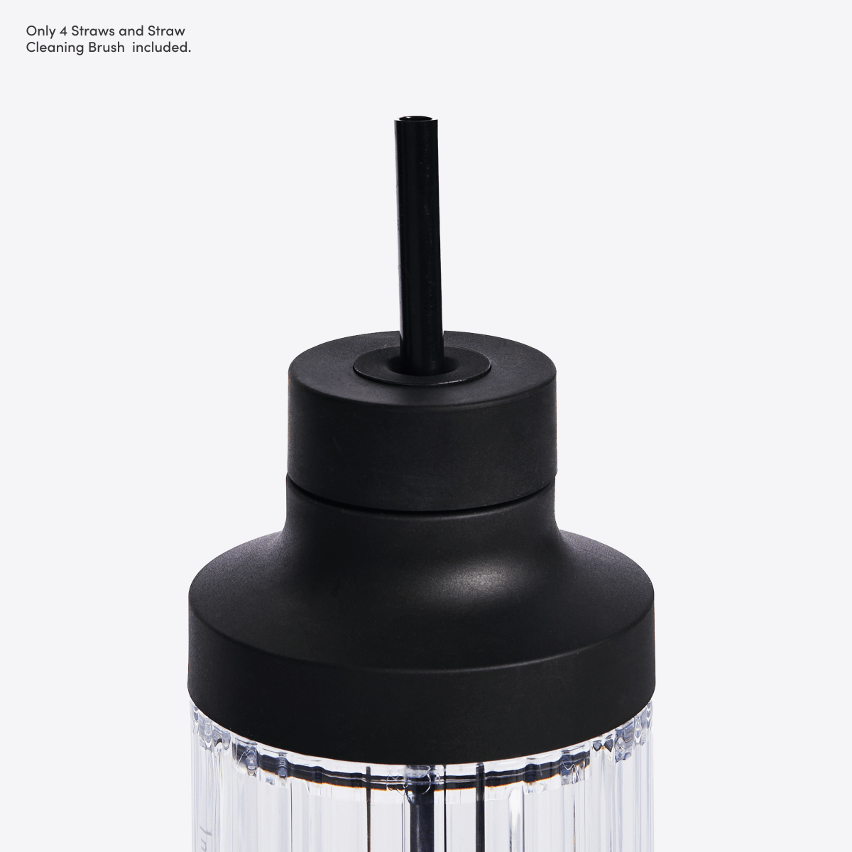 LuxePressKitchen Straw Kit (Large) Reusable BPA-Free Straws with Cleaning Brush