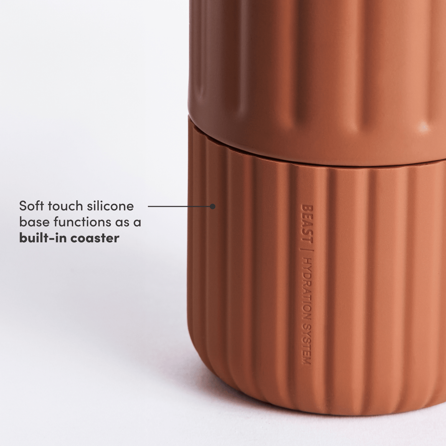 LuxePressKitchen Dual Cap Stainless Steel Hydration Bottle 22 oz Insulated Water Bottle