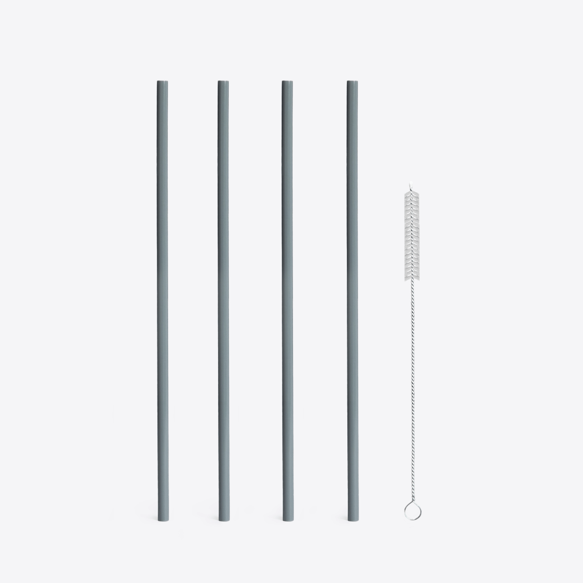LuxePressKitchen Straw Kit (Large) Reusable BPA-Free Straws with Cleaning Brush