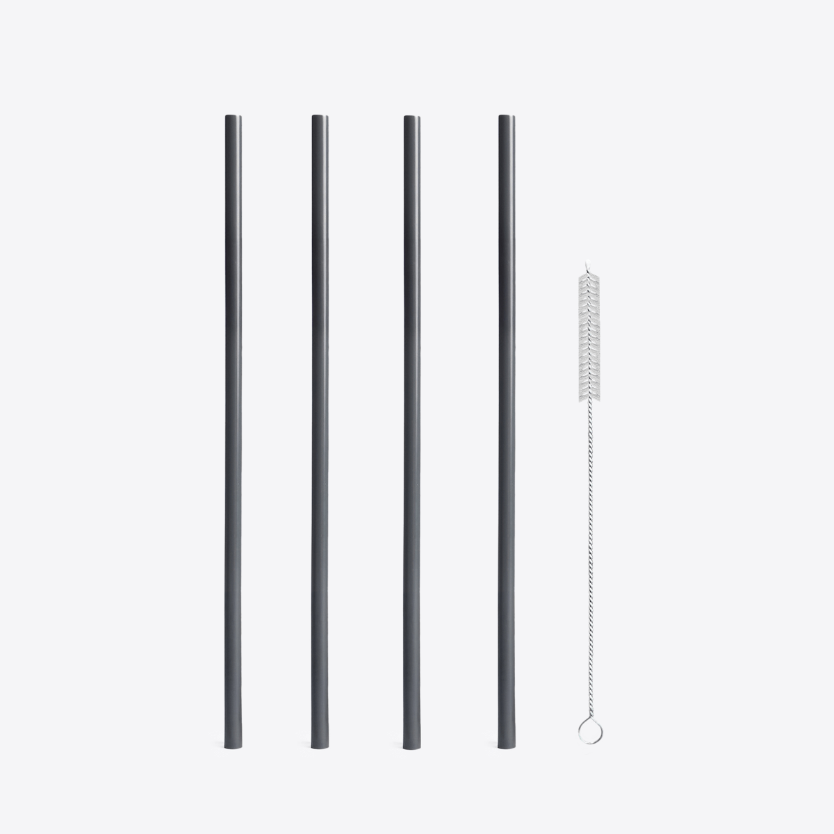 LuxePressKitchen Straw Kit (Large) Reusable BPA-Free Straws with Cleaning Brush