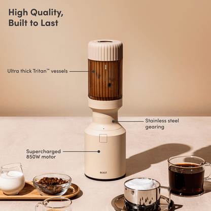 LuxePressKitchen Mighty 850 Personal Blender 850W, 22oz, BPA-Free