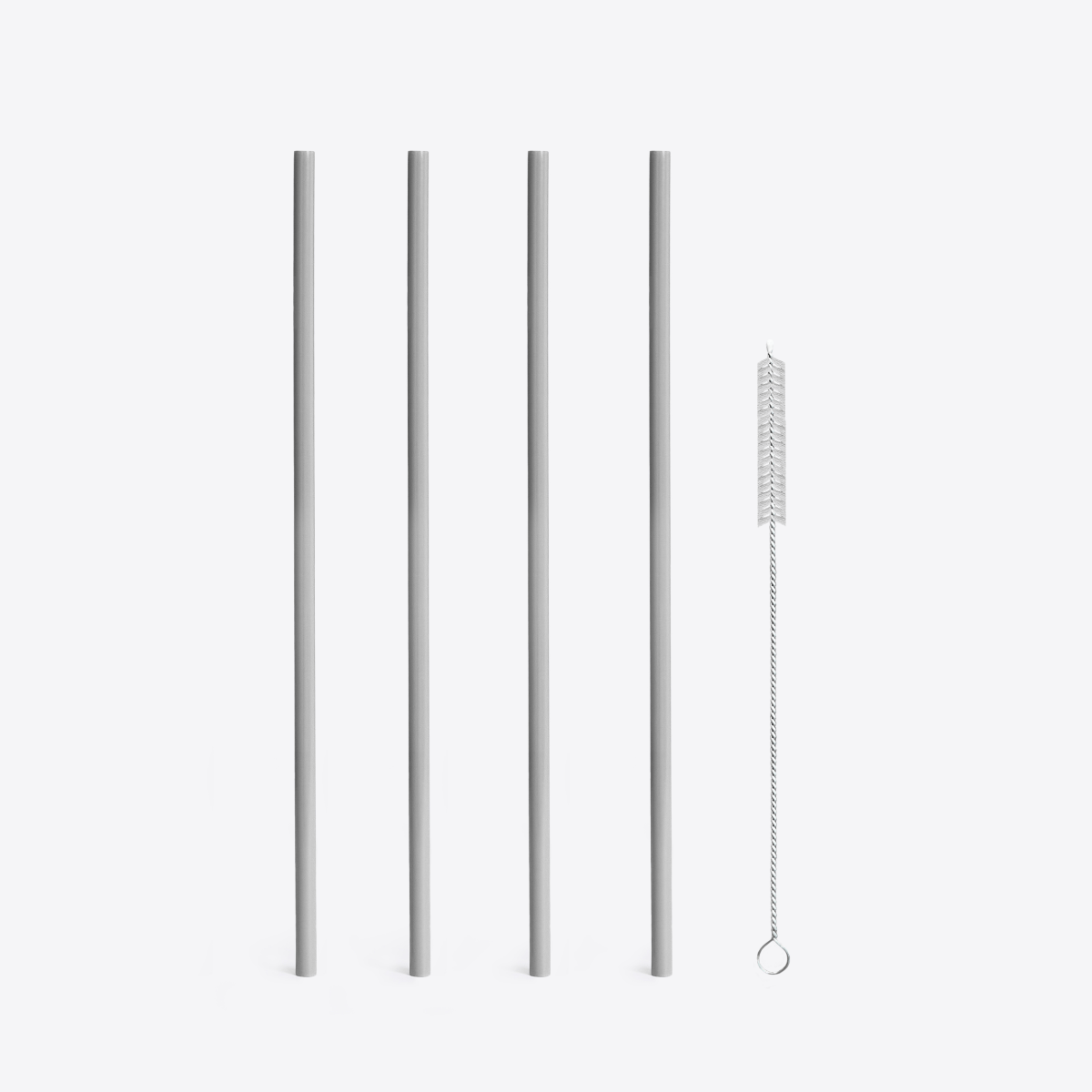 LuxePressKitchen Straw Kit (Large) Reusable BPA-Free Straws with Cleaning Brush