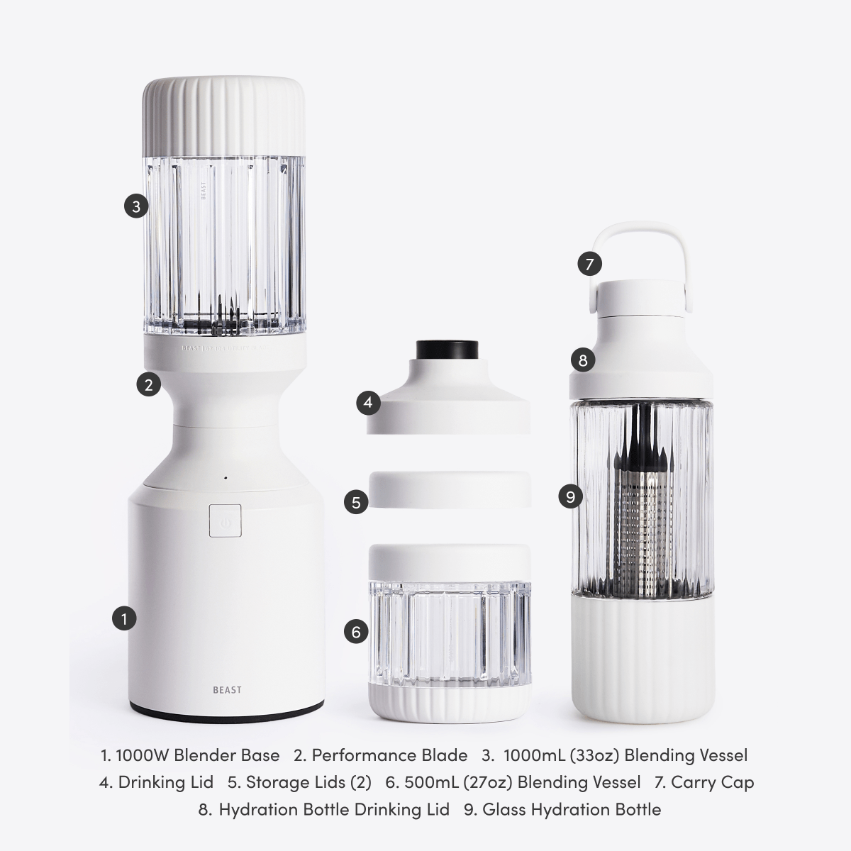 LuxePressKitchen Blender Plus Refurbished