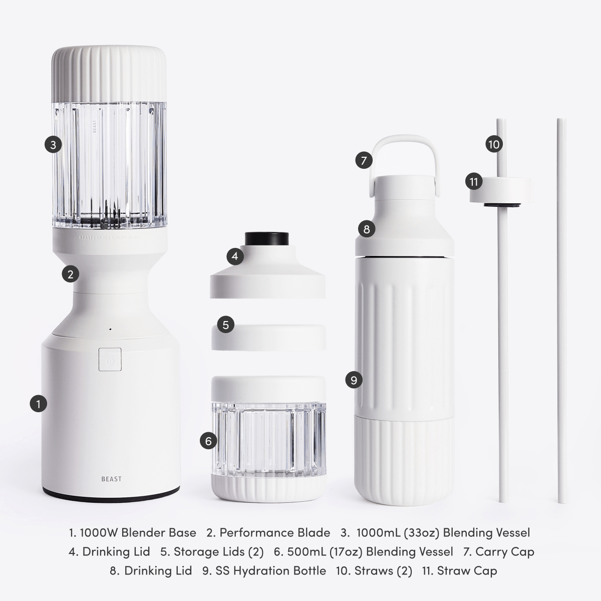 LuxePressKitchen Blender Tonal Refurbished