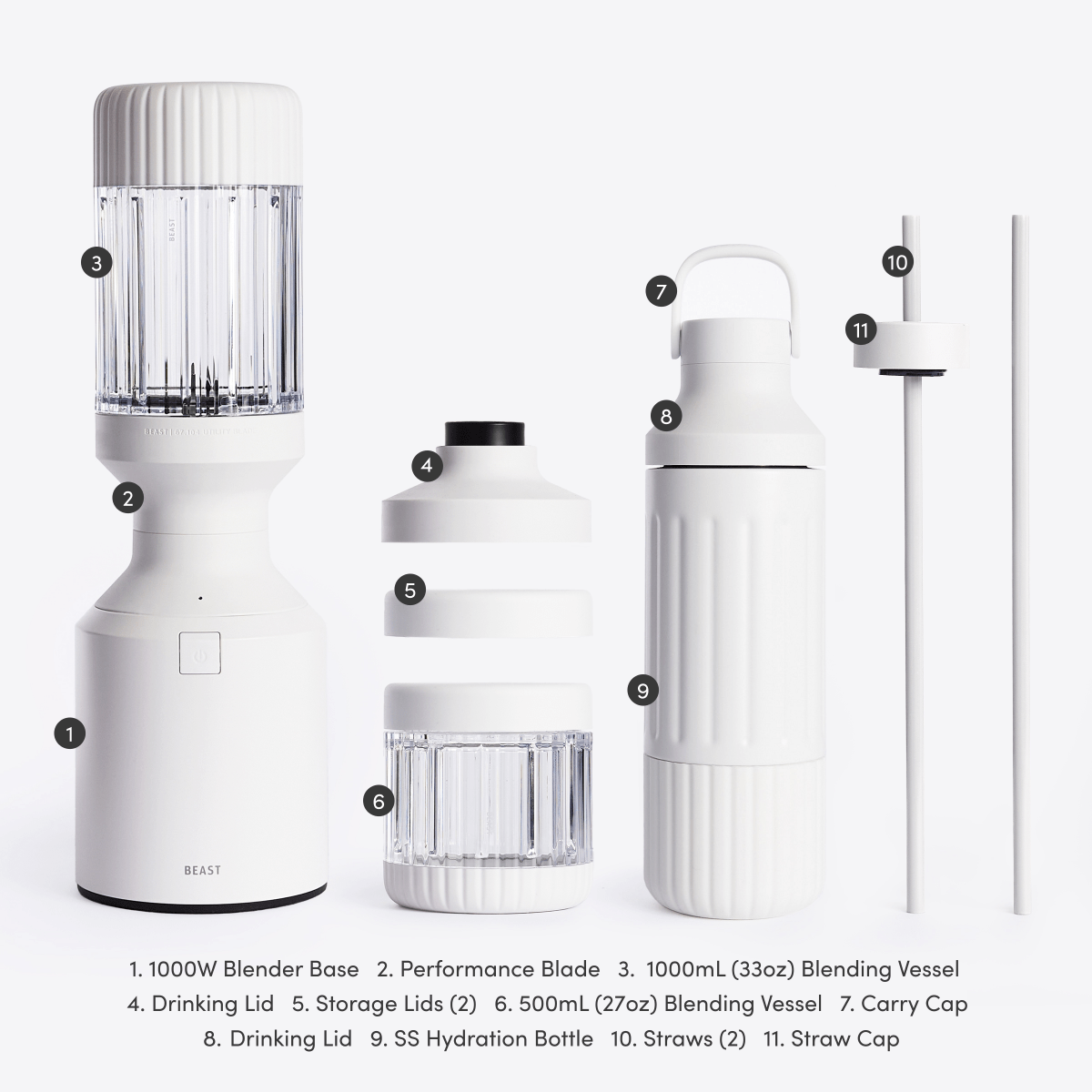 LuxePressKitchen Blender Tonal Refurbished