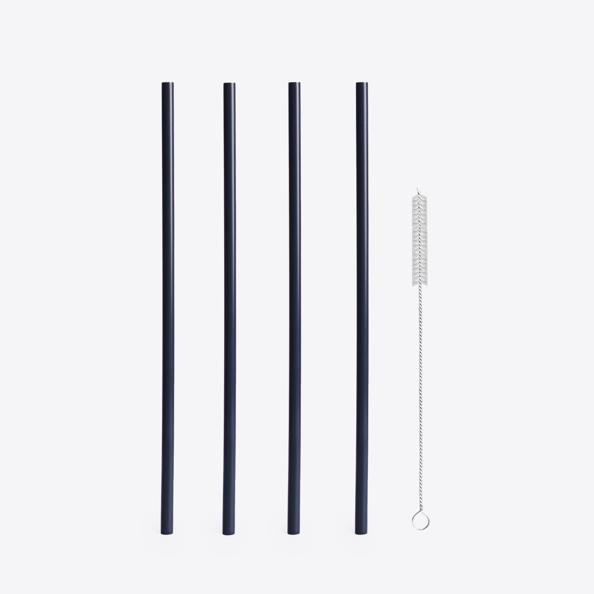 LuxePressKitchen Straw Kit (Large) Reusable BPA-Free Straws with Cleaning Brush