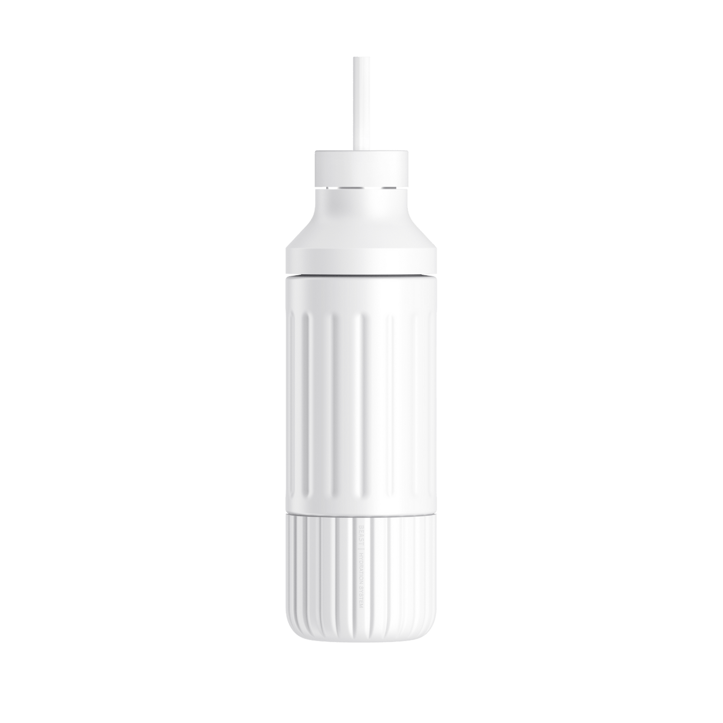 LuxePressKitchen Dual Cap Stainless Steel Hydration Bottle 22 oz Insulated Water Bottle