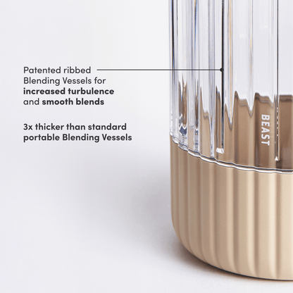 LuxePressKitchen GO Cordless Blender Portable USB-C Rechargeable