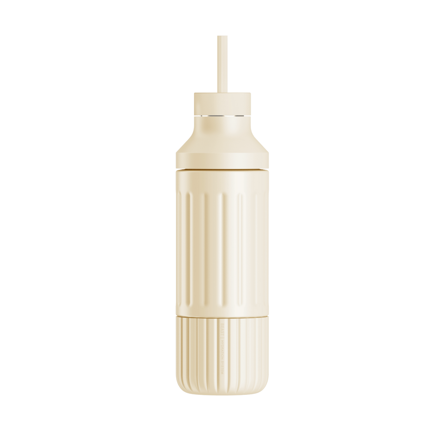 LuxePressKitchen Dual Cap Stainless Steel Hydration Bottle 22 oz Insulated Water Bottle