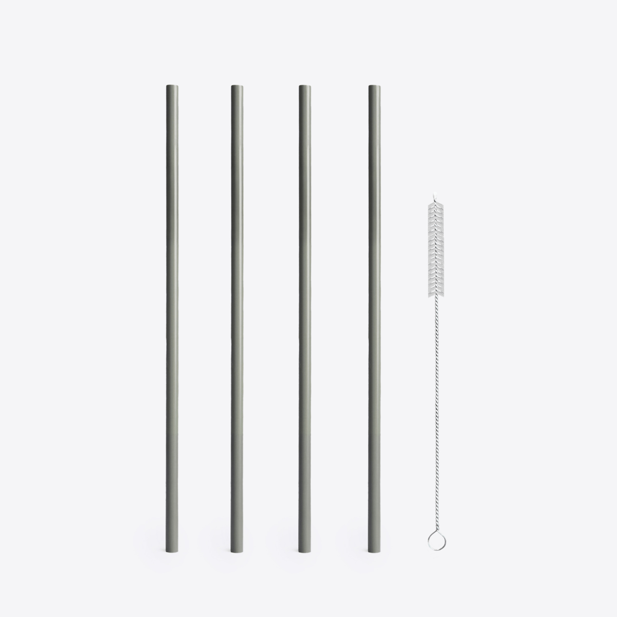 LuxePressKitchen Straw Kit (Large) Reusable BPA-Free Straws with Cleaning Brush