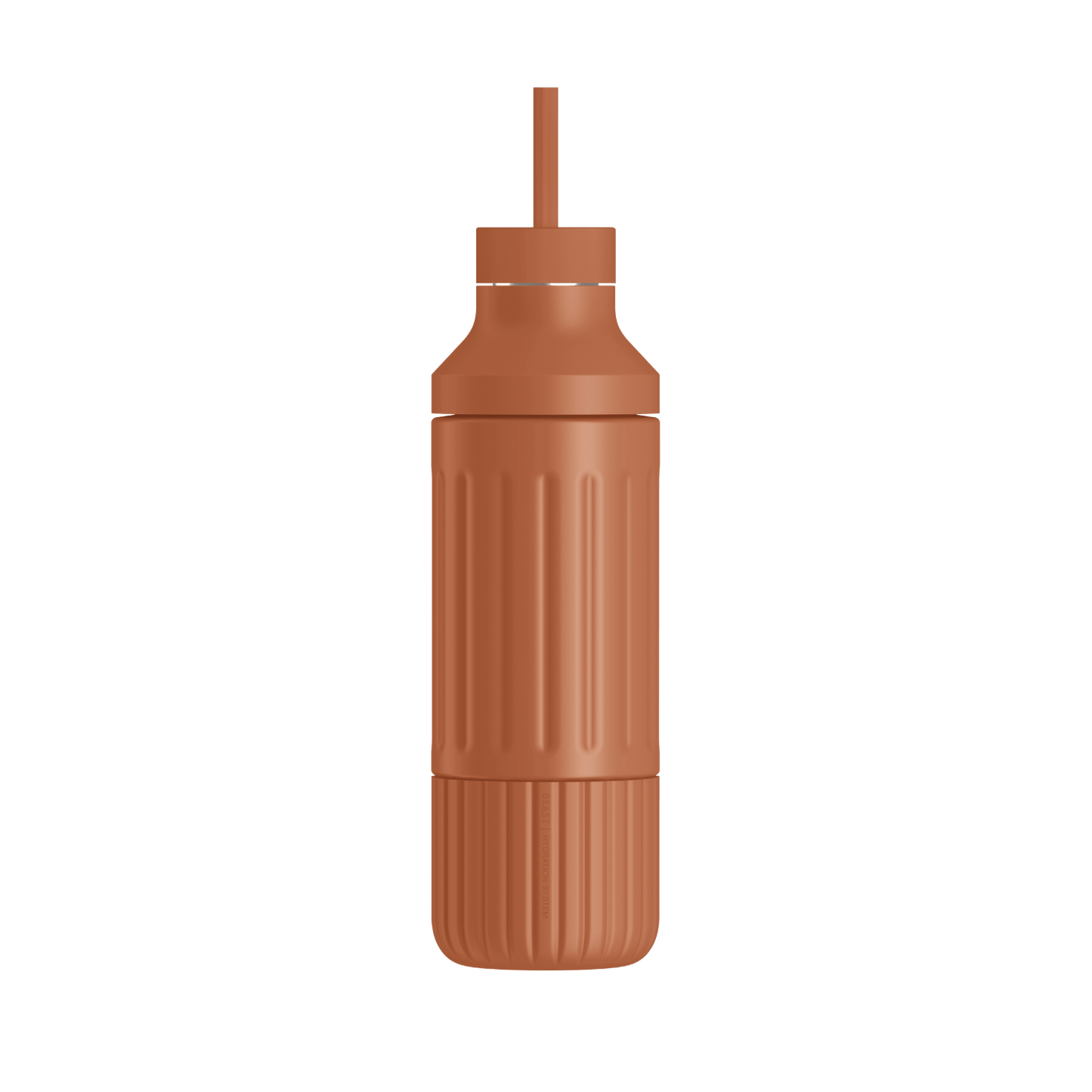 LuxePressKitchen Dual Cap Stainless Steel Hydration Bottle 22 oz Insulated Water Bottle