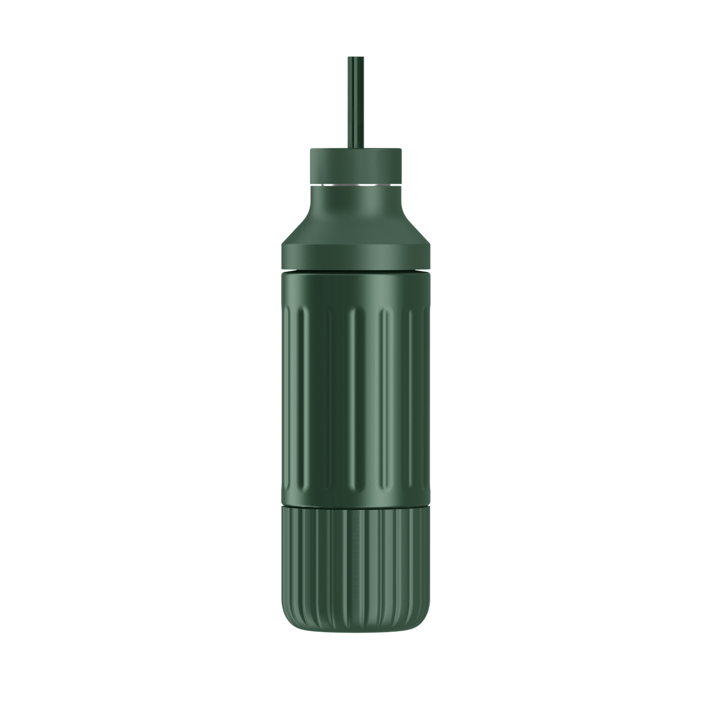 LuxePressKitchen Dual Cap Stainless Steel Hydration Bottle 22 oz Insulated Water Bottle