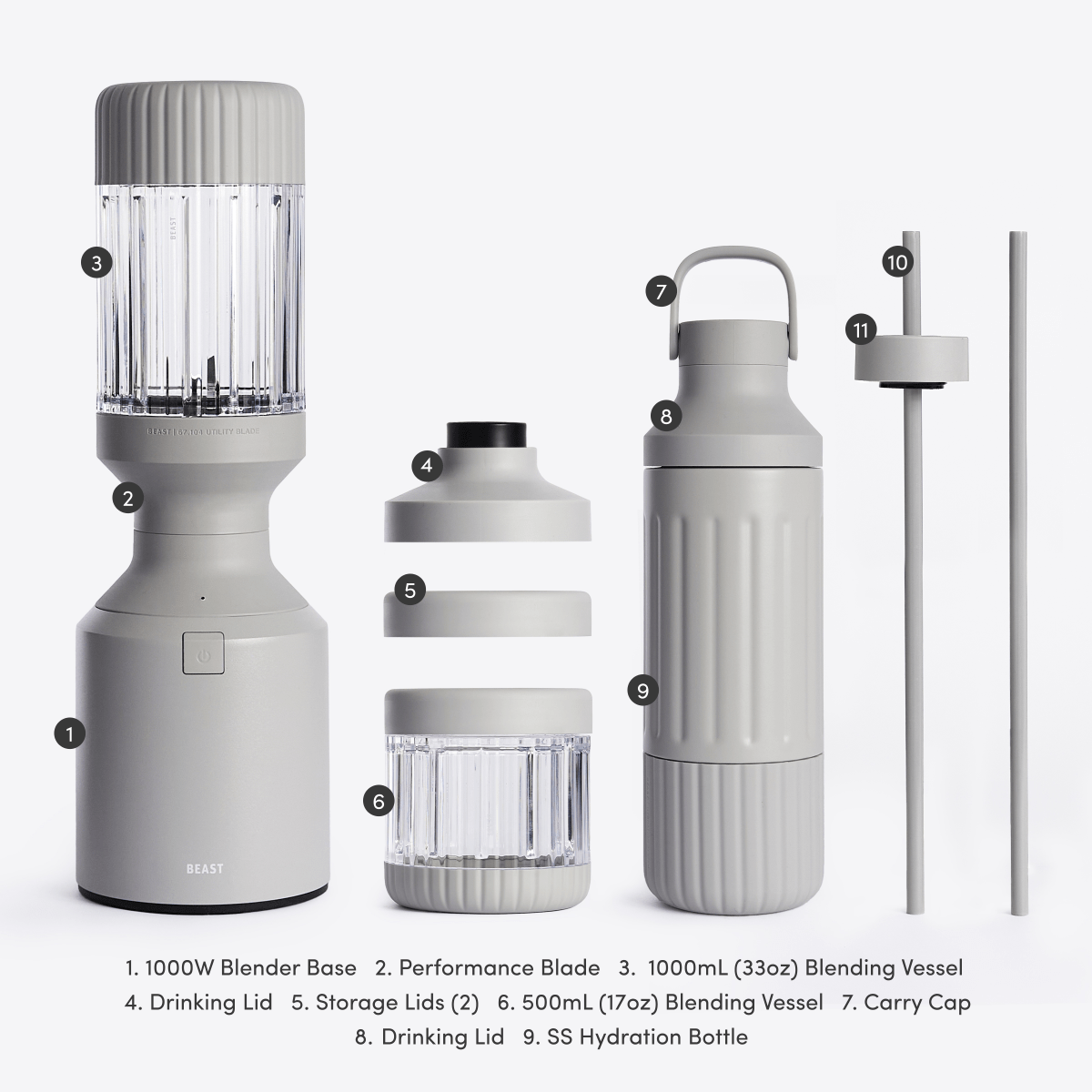 LuxePressKitchen Blender Tonal Refurbished