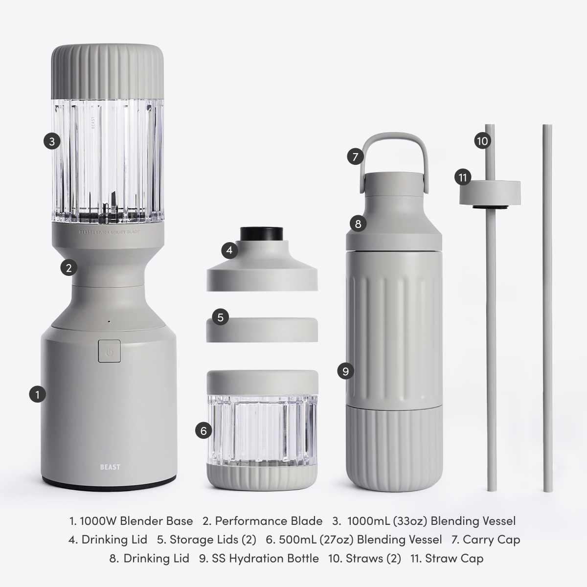 LuxePressKitchen Blender Tonal Refurbished