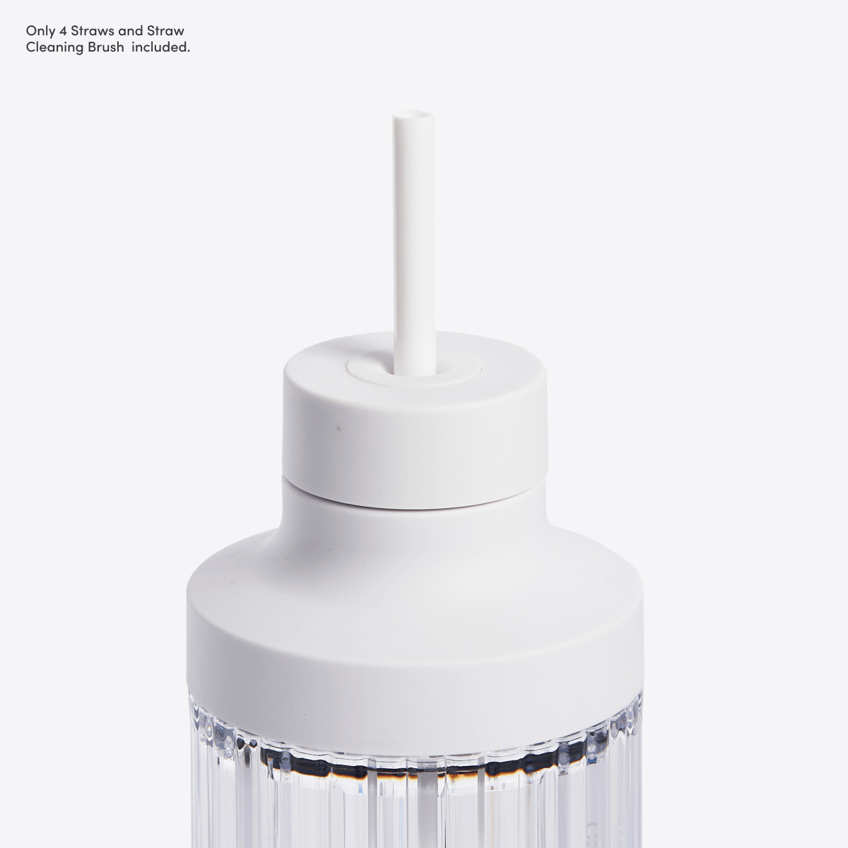 LuxePressKitchen Straw Kit (Large) Reusable BPA-Free Straws with Cleaning Brush